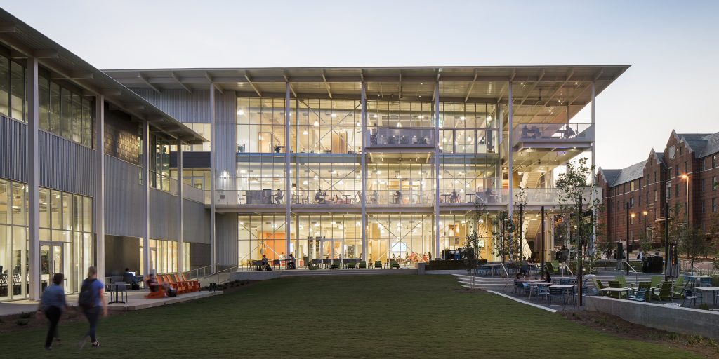 Tech, West Village Dining Commons Cooper Carry