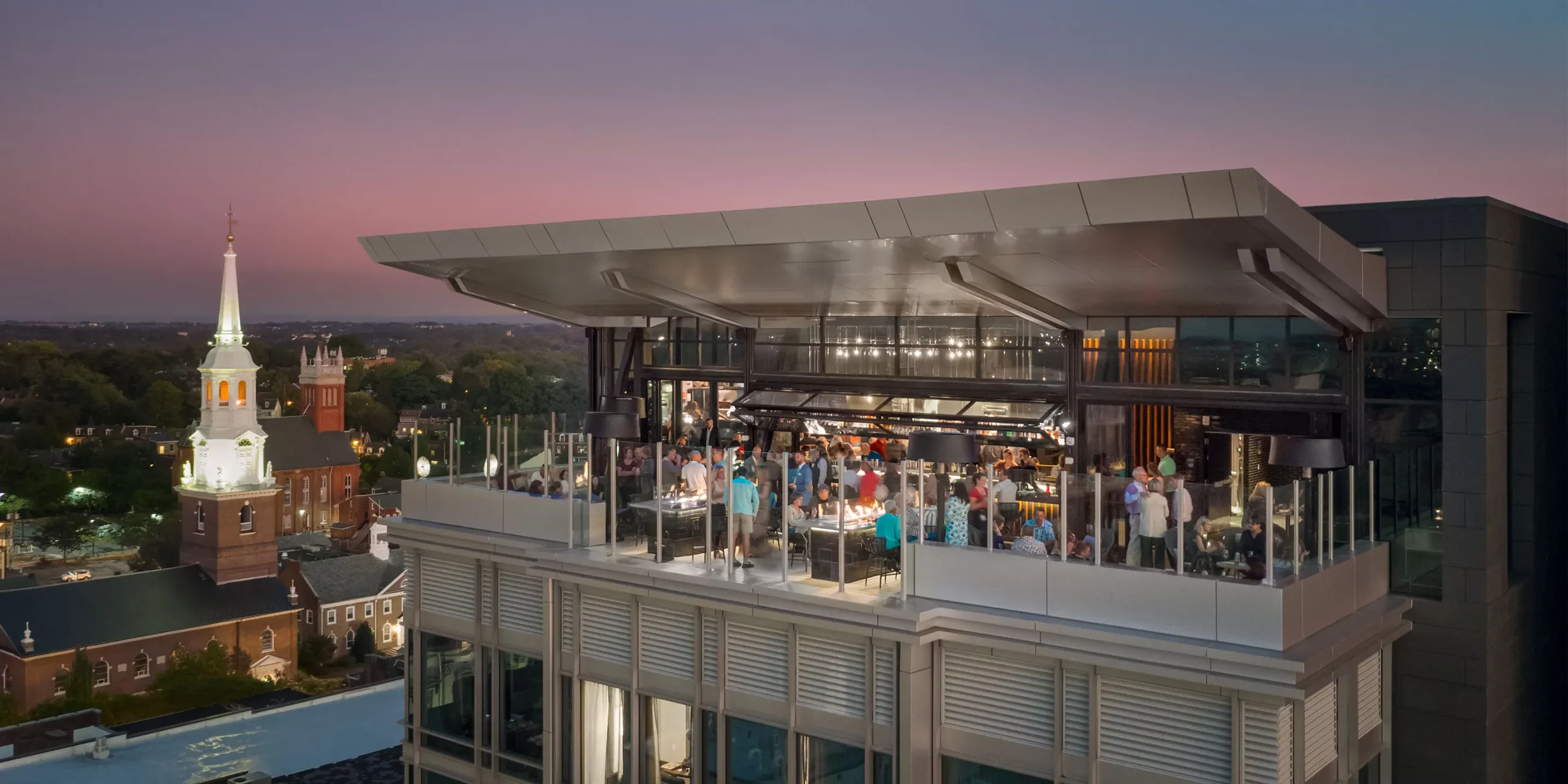 The Exchange Rooftop Bar, Lancaster Marriott at Penn Square