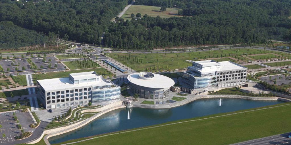 TD Bank Corporate Campus (formerly Carolina First) Cooper Carry