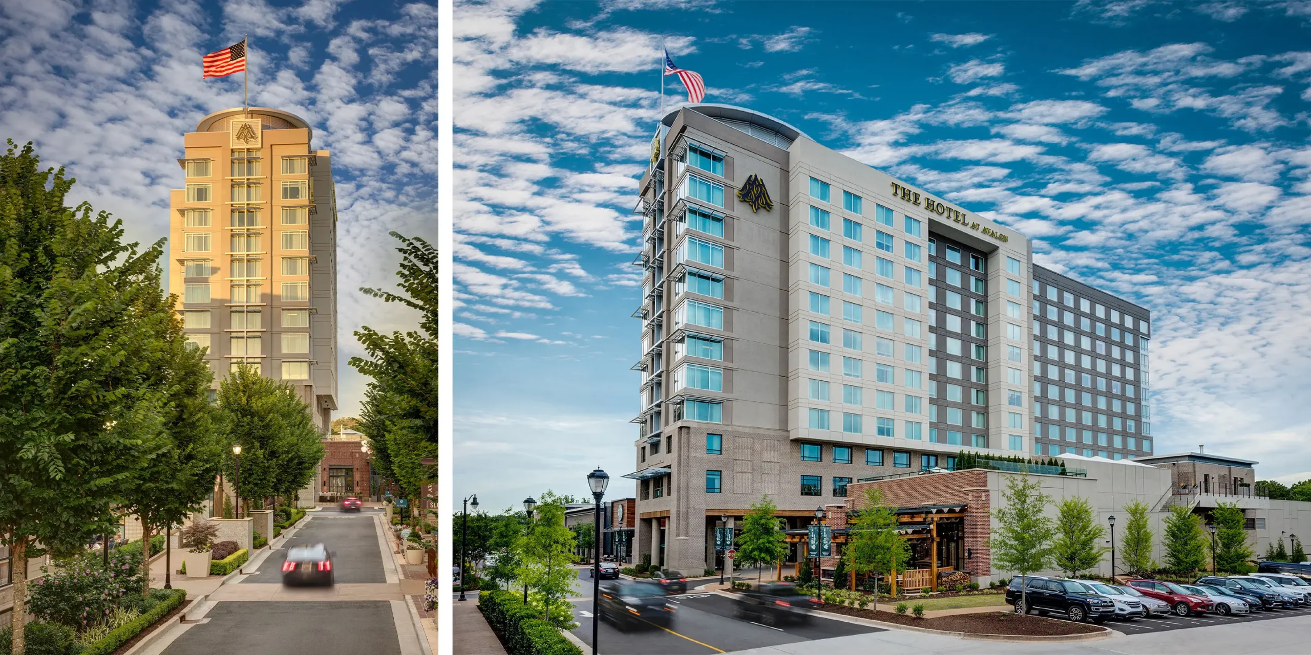 Arrival View of The Hotel at Avalon