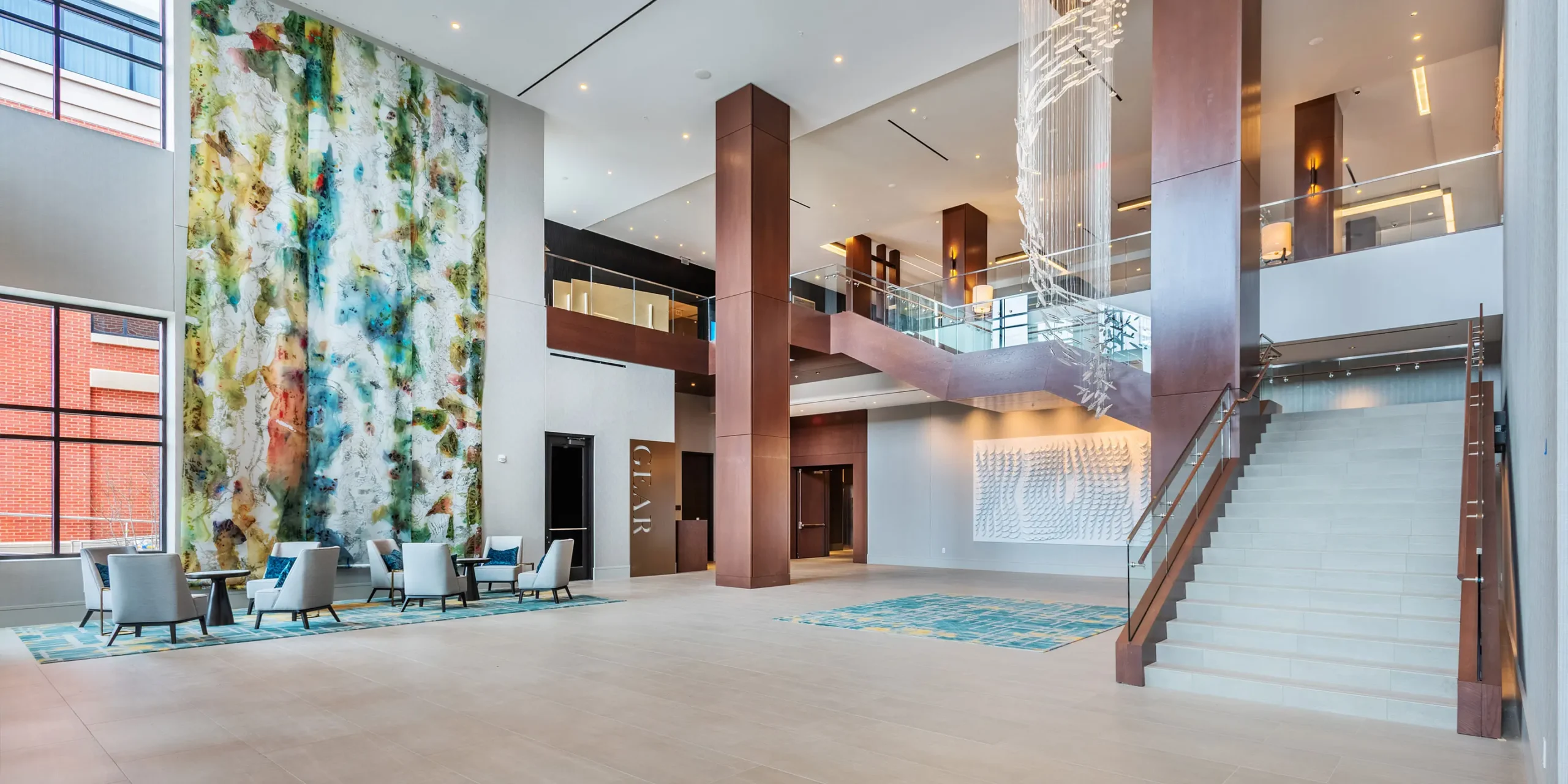 UNC Charlotte Marriott Hotel & Conference Center, Lobby