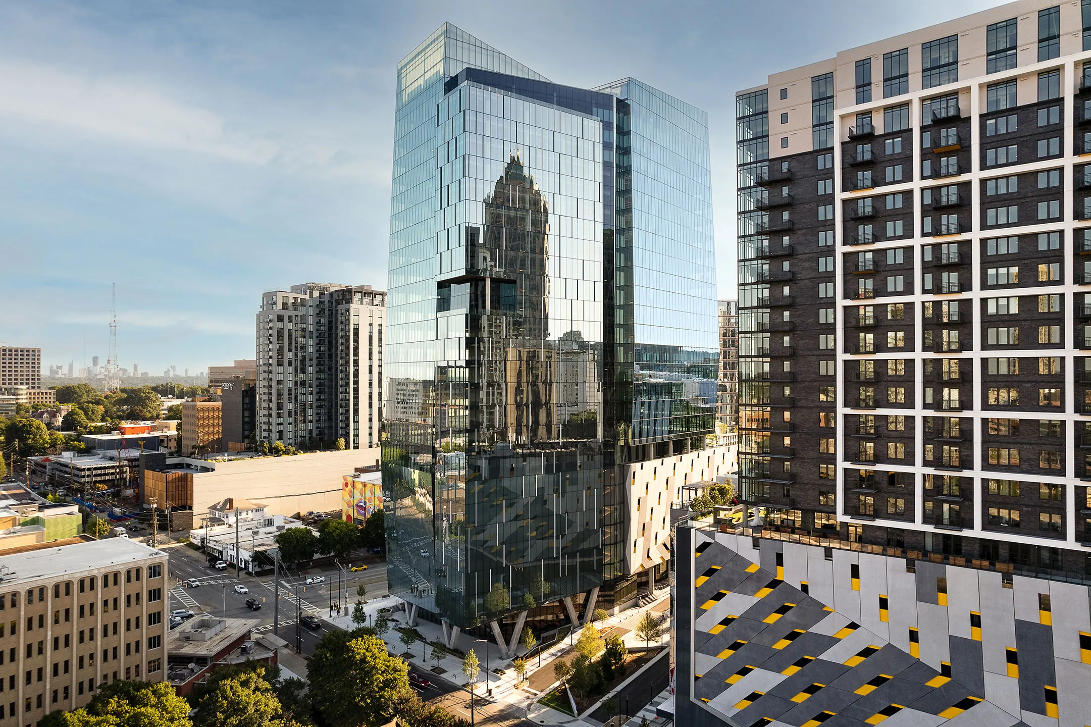 Midtown Union, Mixed-Use Project in Atlanta, Exterior View