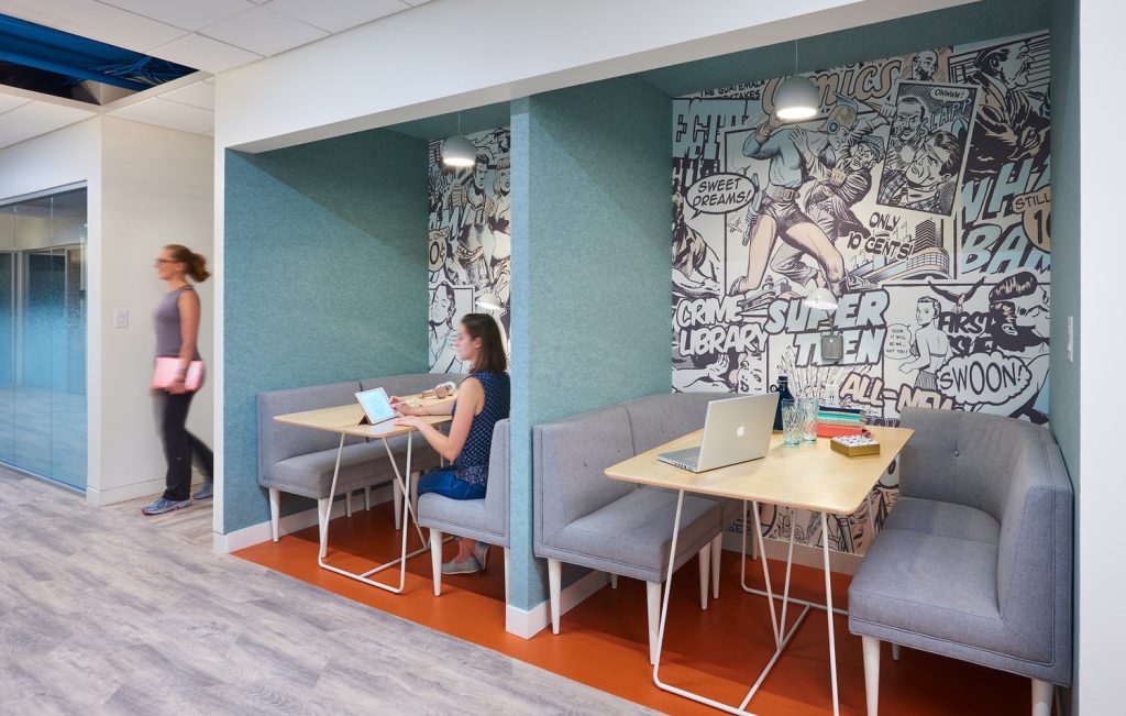 Four Types of Spaces With a Growing Role in Post COVID Office Design