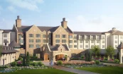 Rendering of Foxhall Resort's Main Entrance