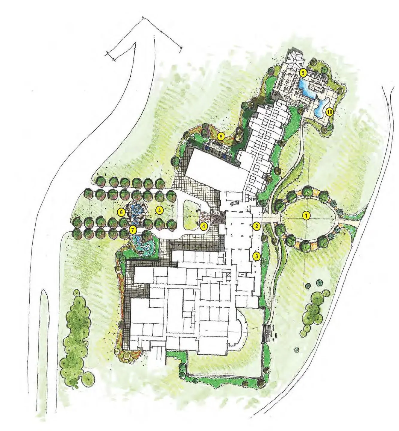 Illustrative Master Plan of Foxhall Resort