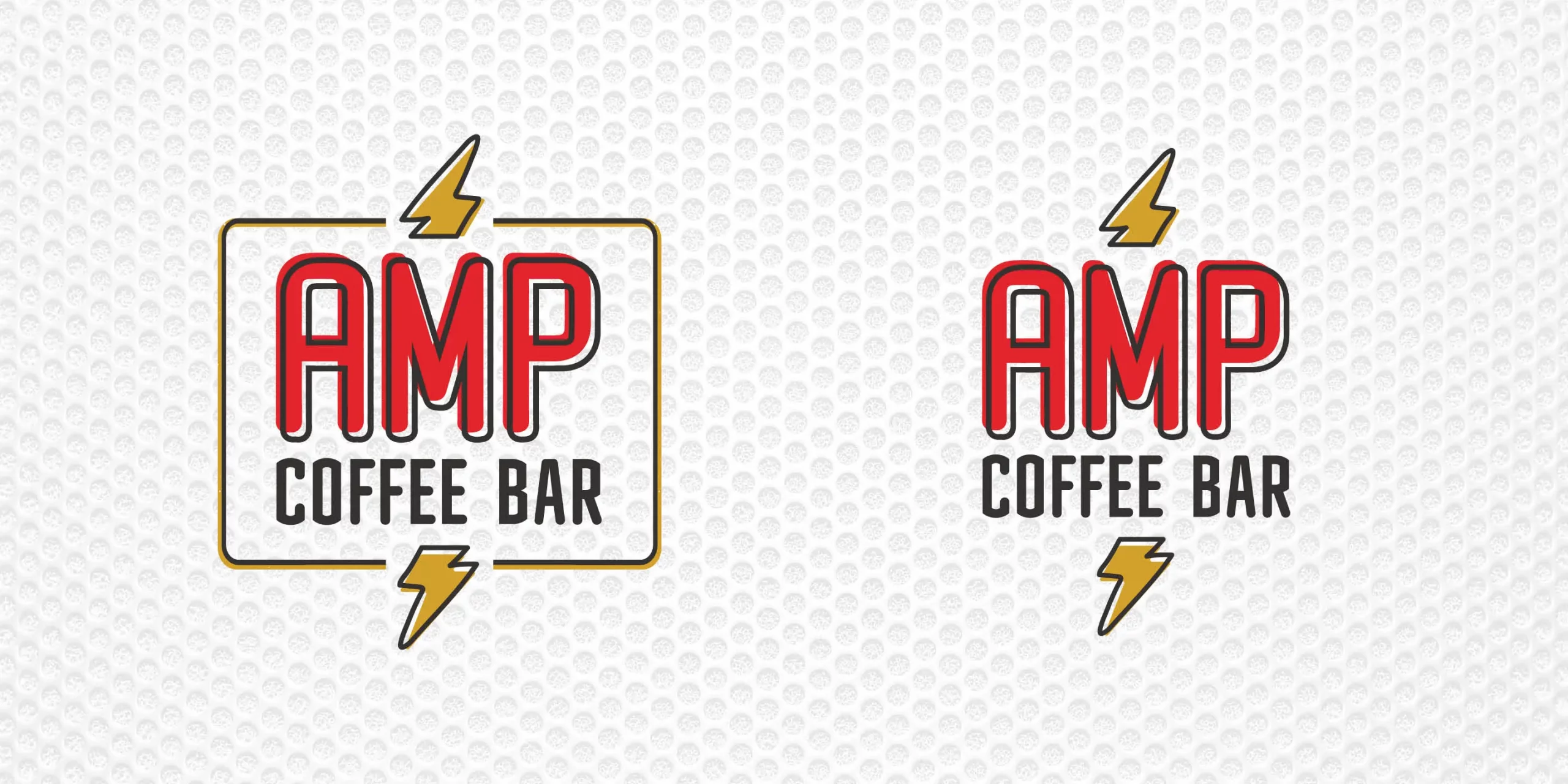 AMP Coffee Bar, Brand Design