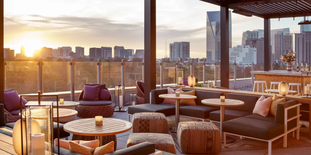 Hyatt Centric Buckhead, Spaceman Rooftop Bar