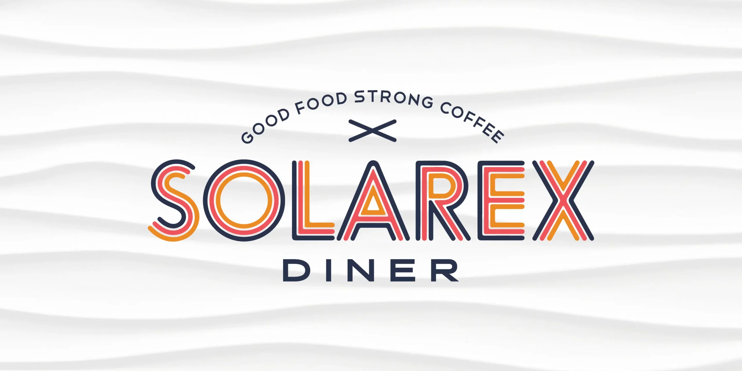 Solarex Diner Branding, Primary Logo