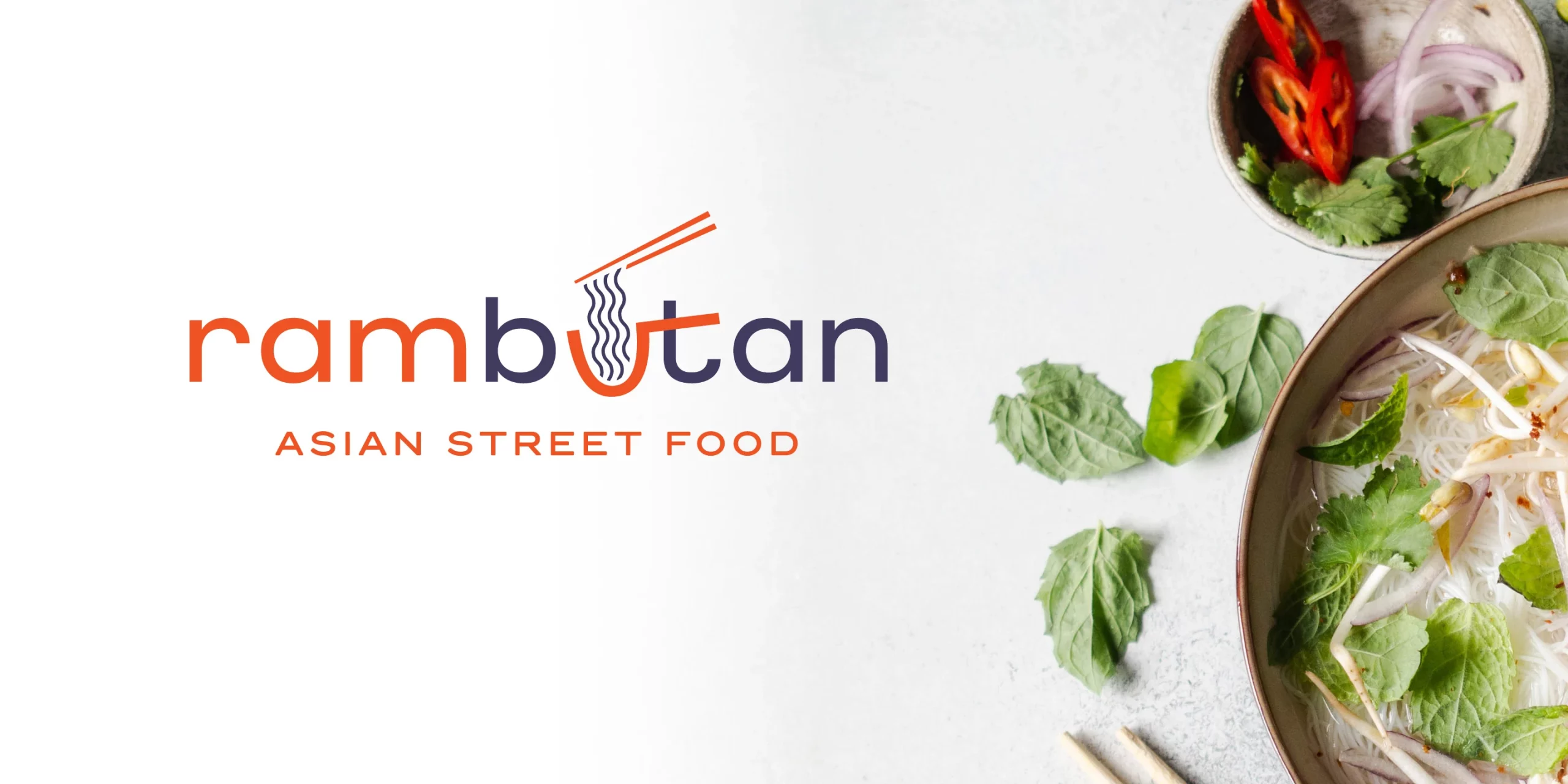 Rambutan, Asian Street Food Restaurant, Branding