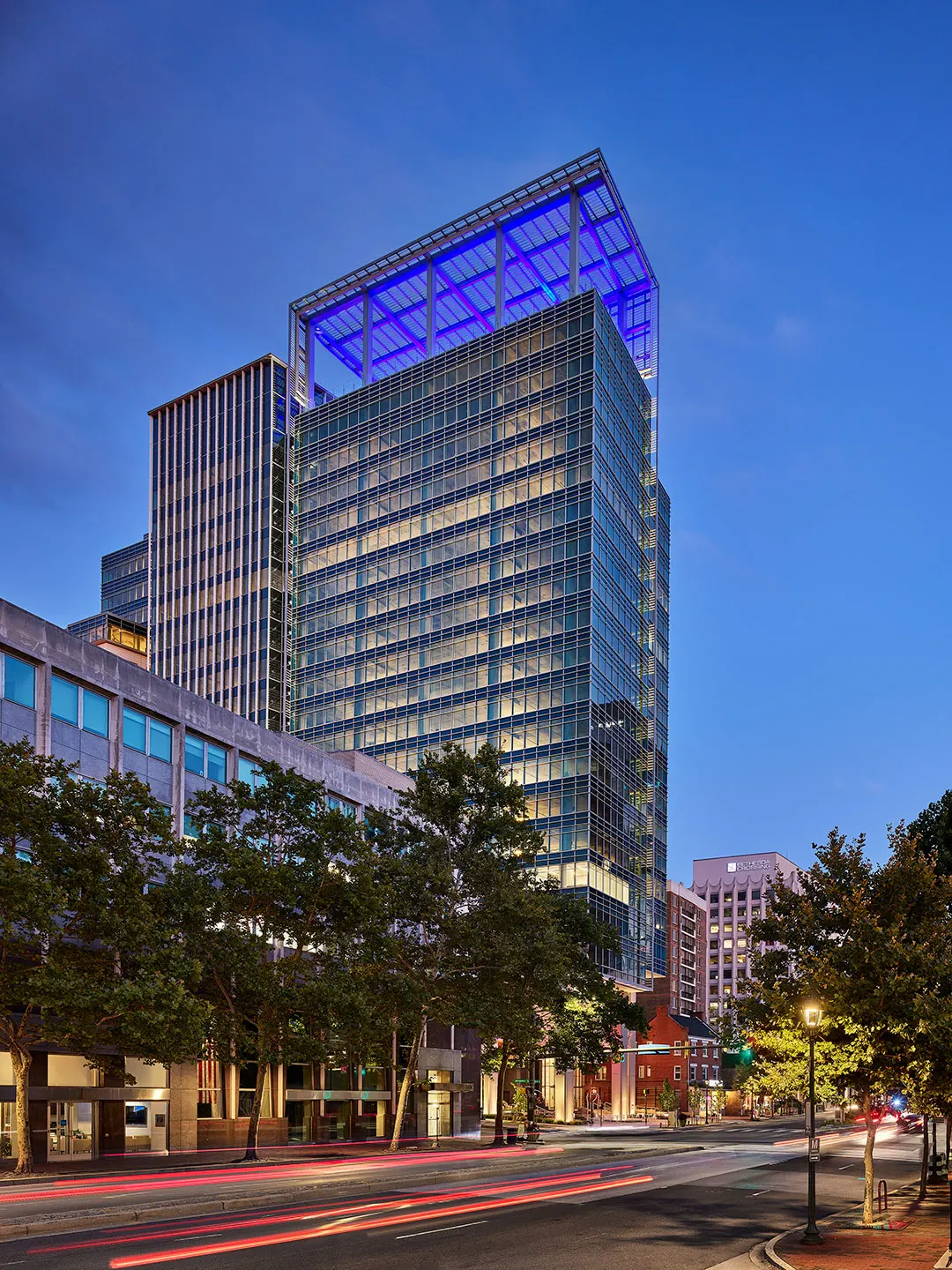 Avocet Tower, Building Exterior View