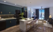 Modera SoBro, Multifamily Residential, Kitchen Design