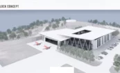 Aviation Training Academy, Interlock Concept, Aerial View