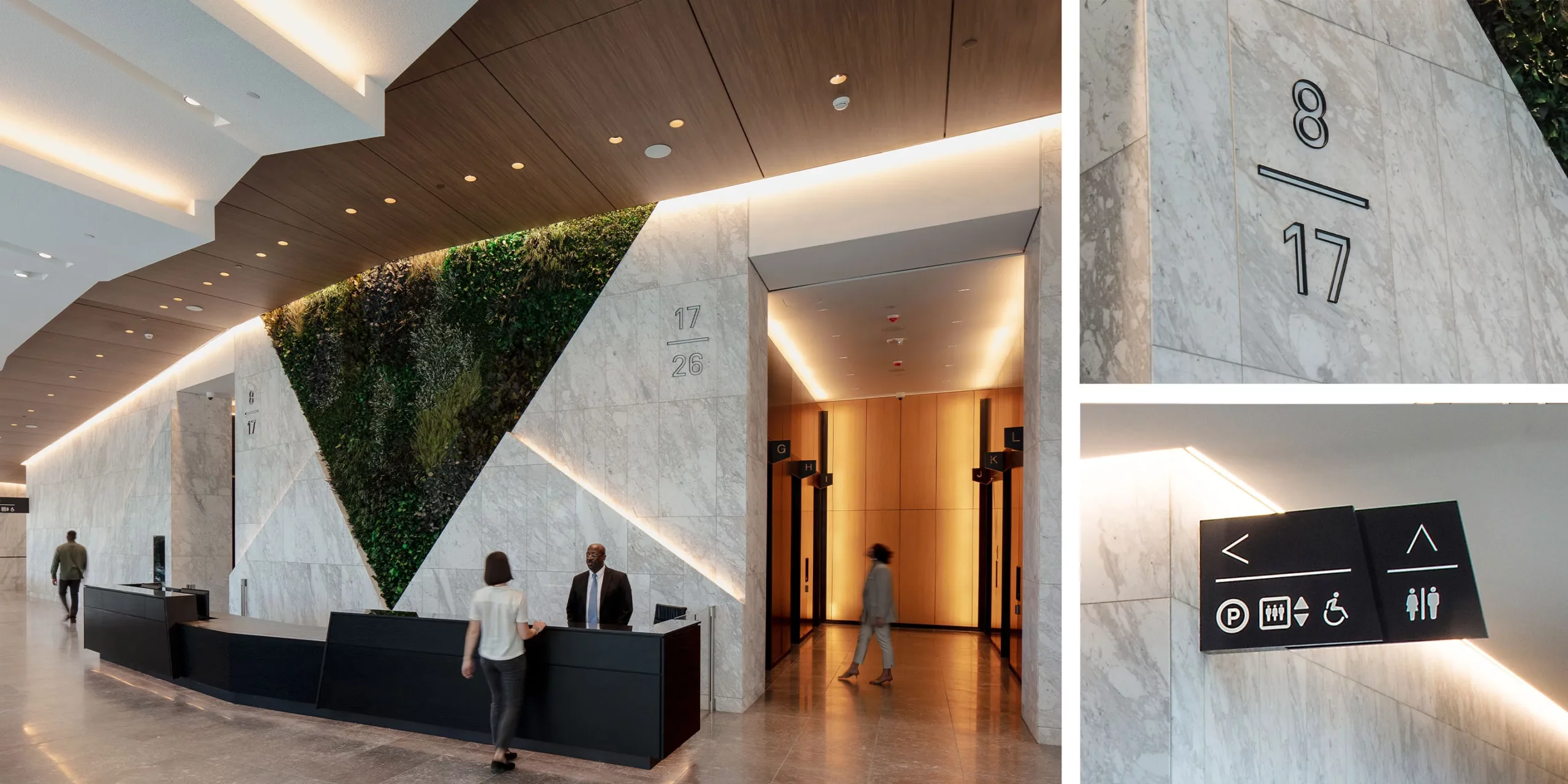 Midtown Union, Lobby Signage