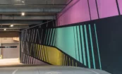 Midtown Union, Parking Deck Mural