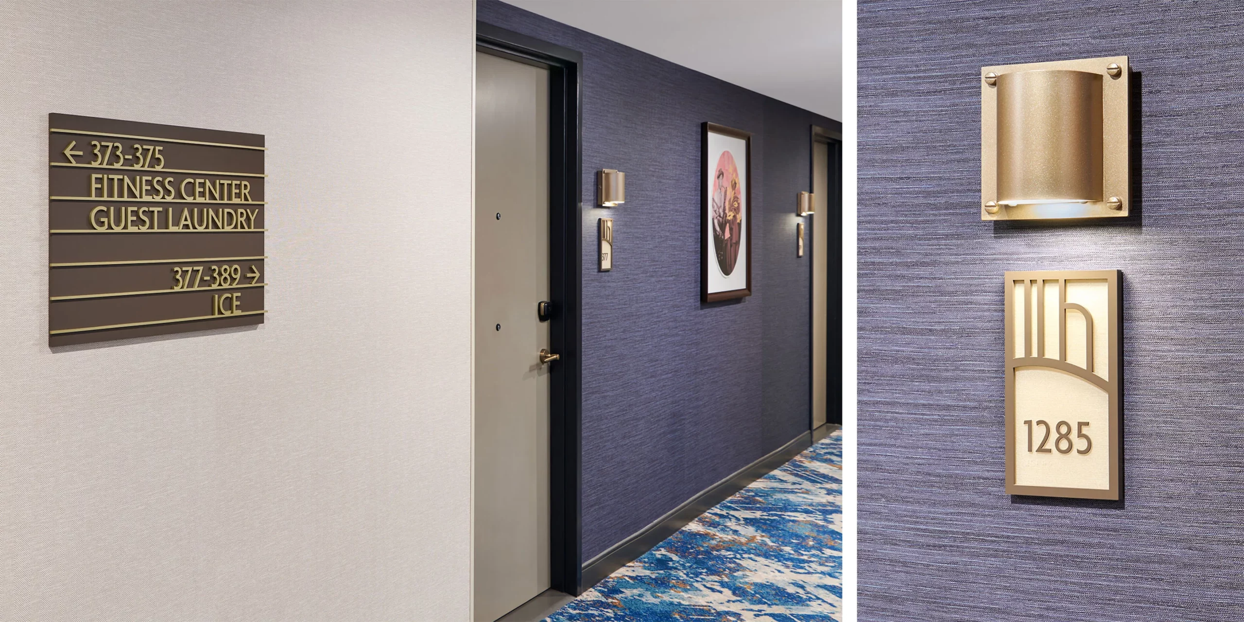 Embassy Suites Virginia Beach Oceanfront Resort, Guest Room IDs and Wayfinding