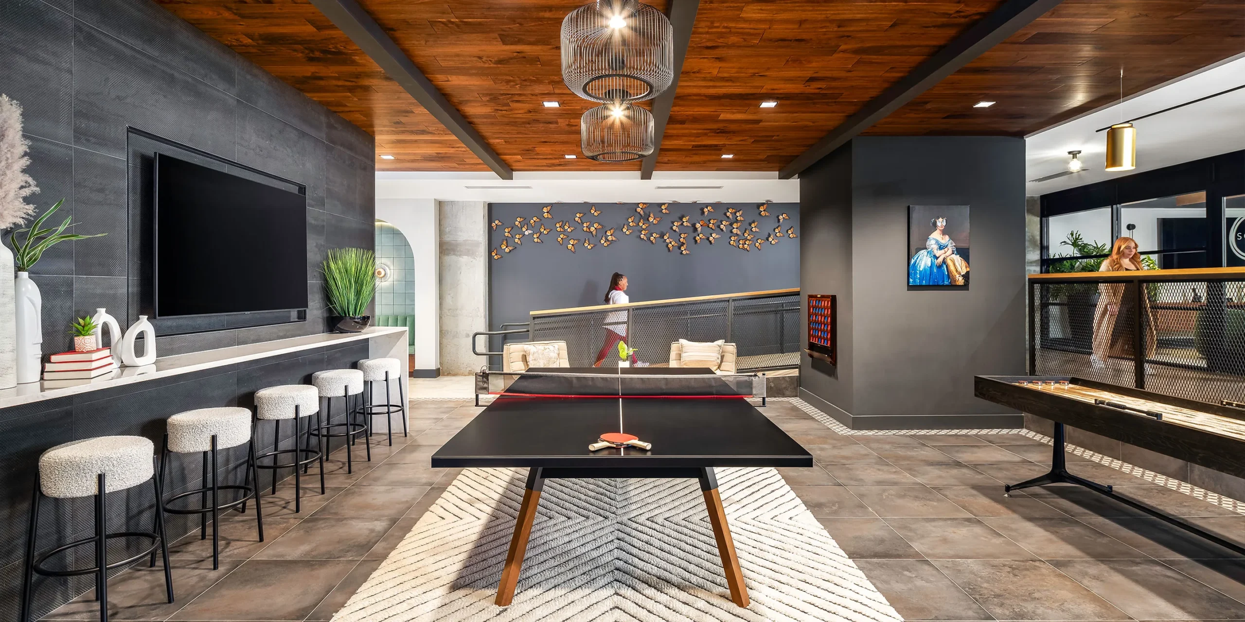 Solis Sugar Hill, Lounge and Game Room