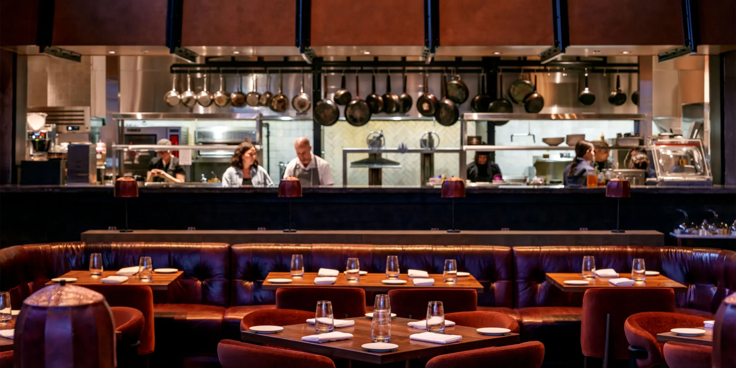 Amelia Gene's, View of Kitchen