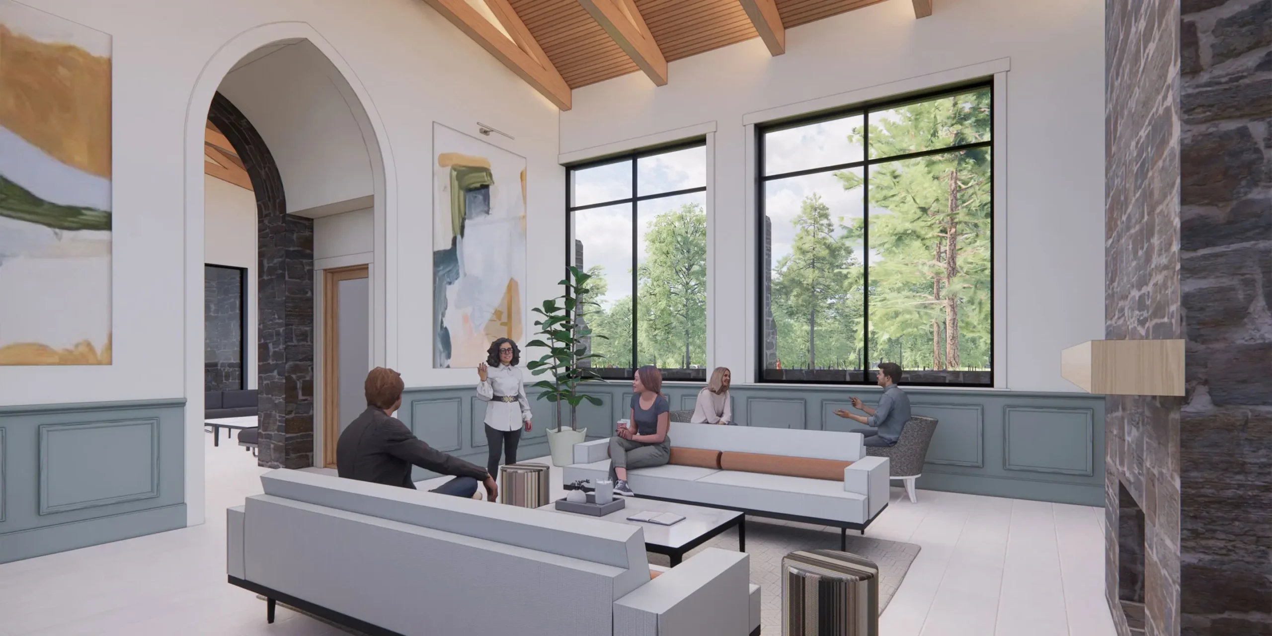 Amber Grace Community, Welcome Center Living Room