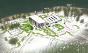 Clemson University Snow Recreation Campus Master Plan, Outdoor Education Center Sketch