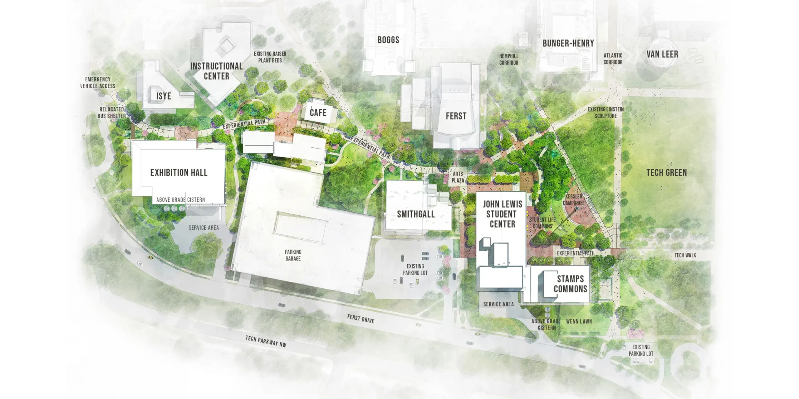 Georgia Tech Campus Center Precinct Master Plan