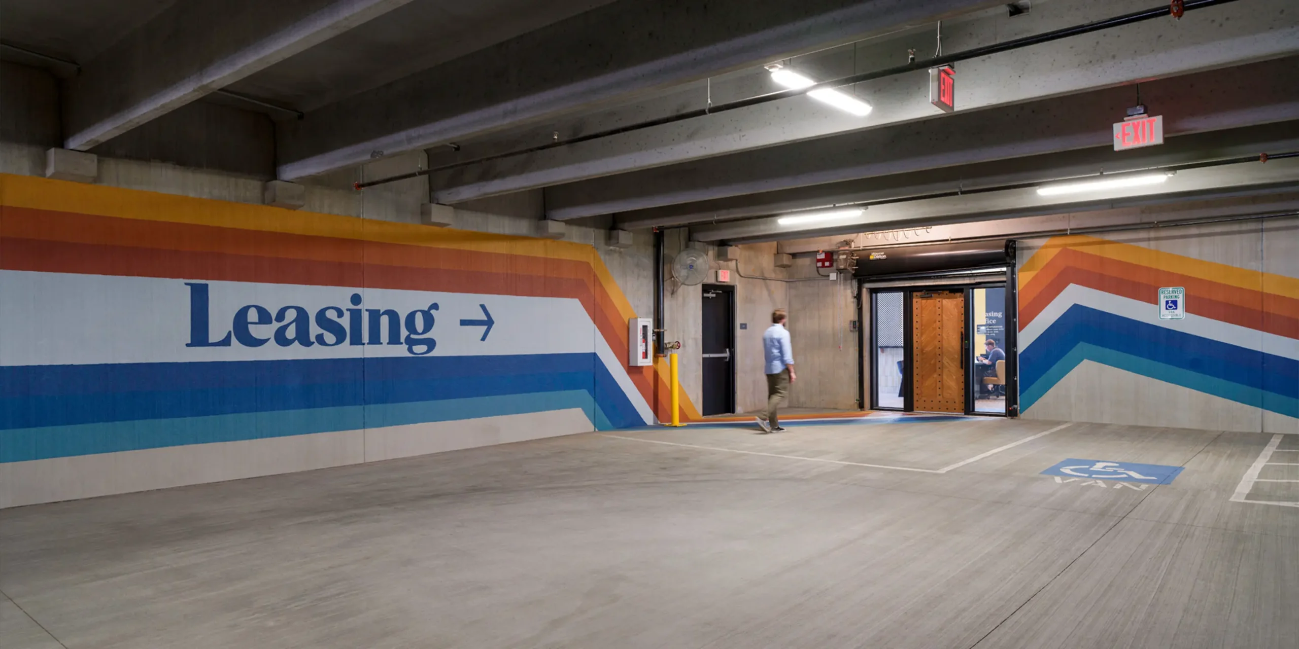 Broadstone Craft, Parking Deck Signage