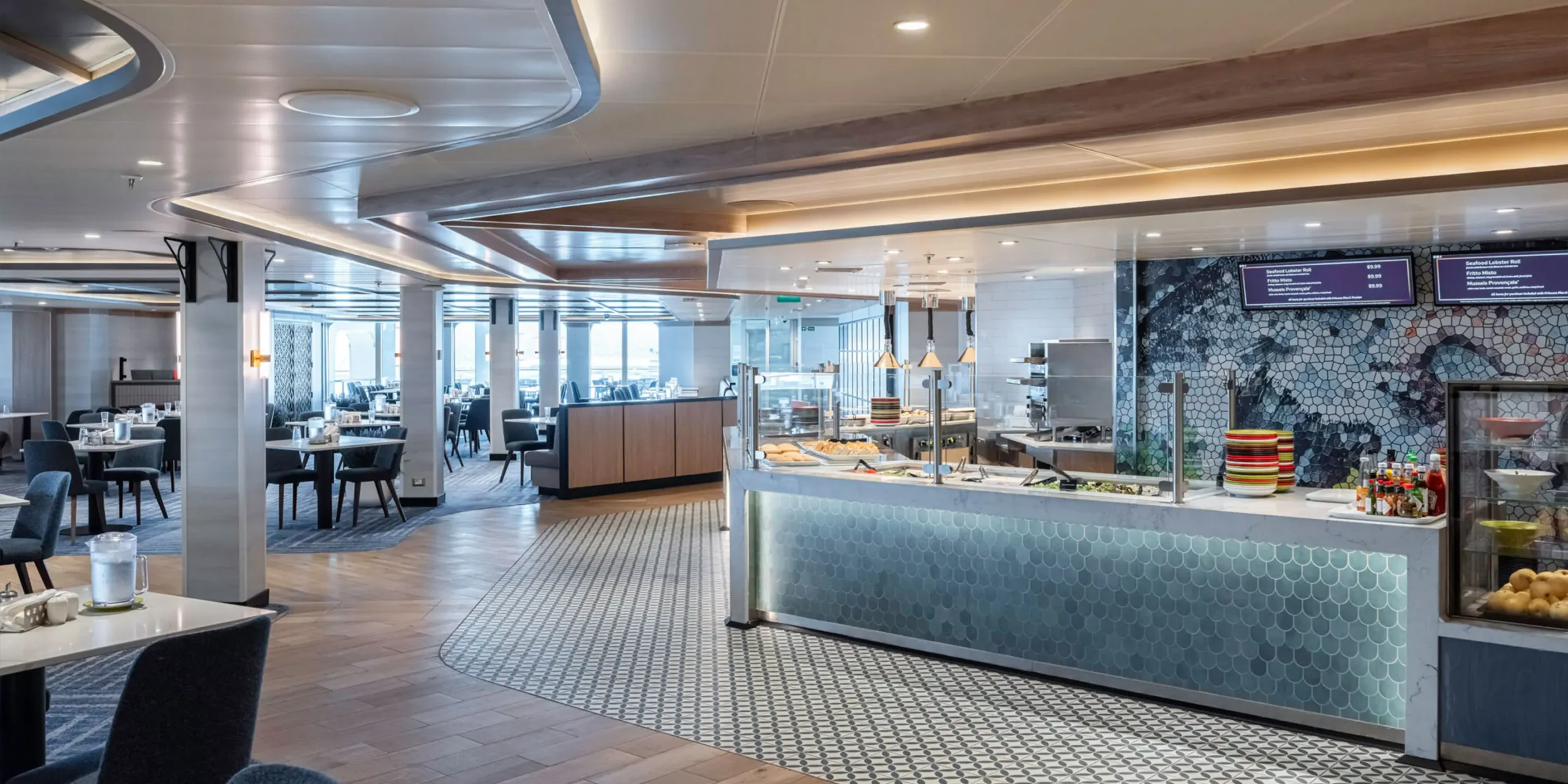 Sun Princess Cruise Ship, Dining