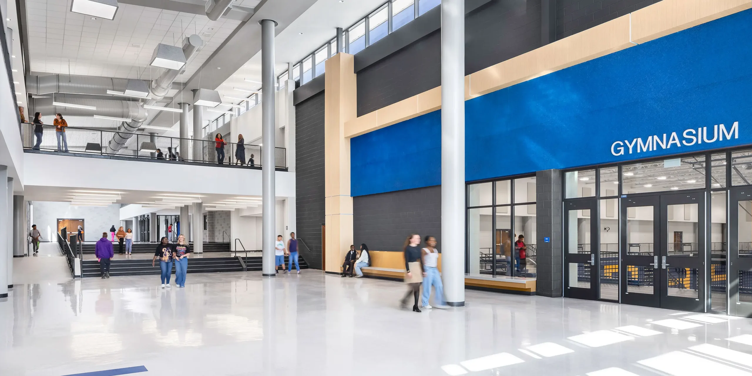 Pebblebrook High School, Entrance to Gym