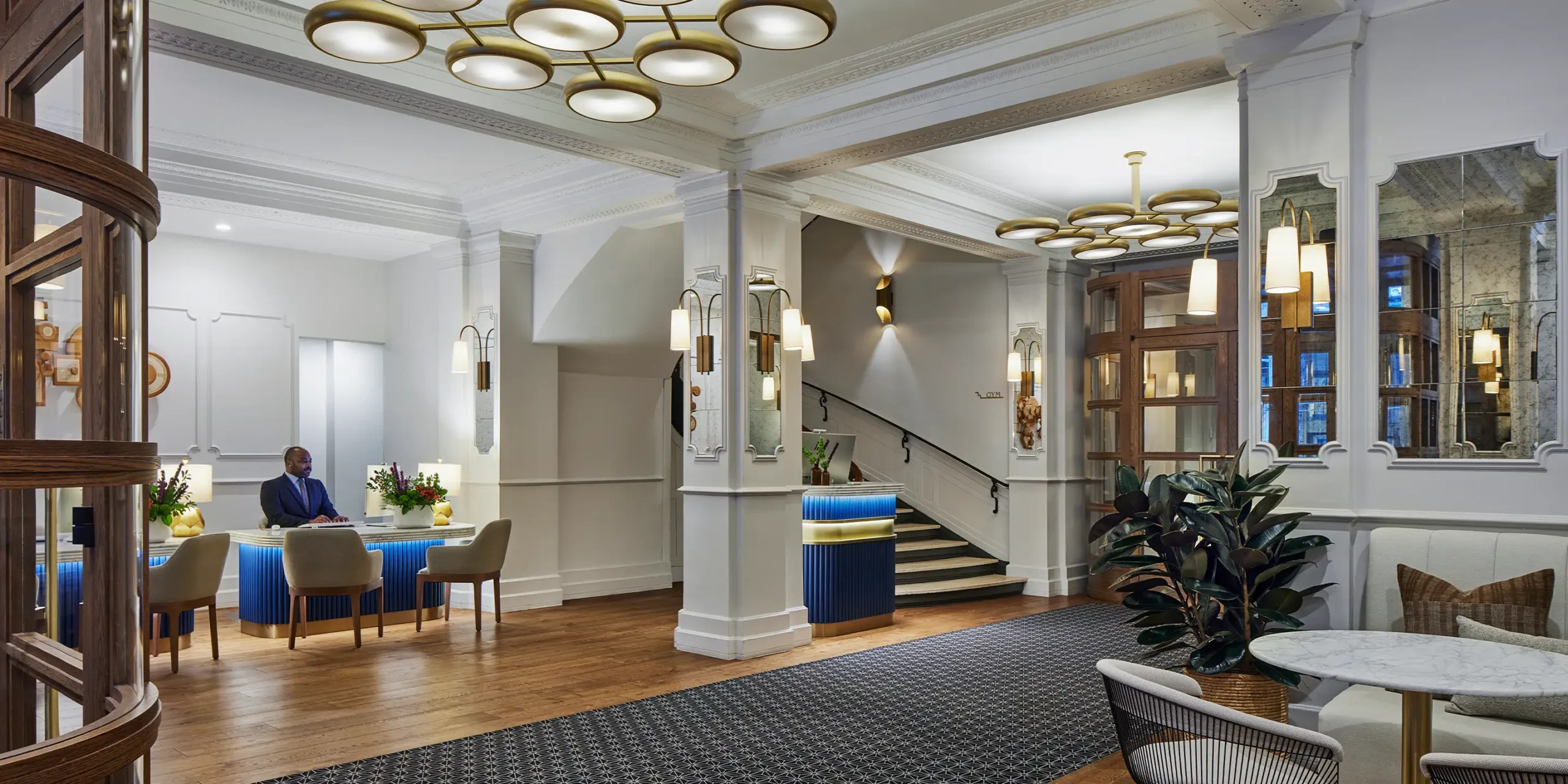 The Chemist's Club lobby entrance