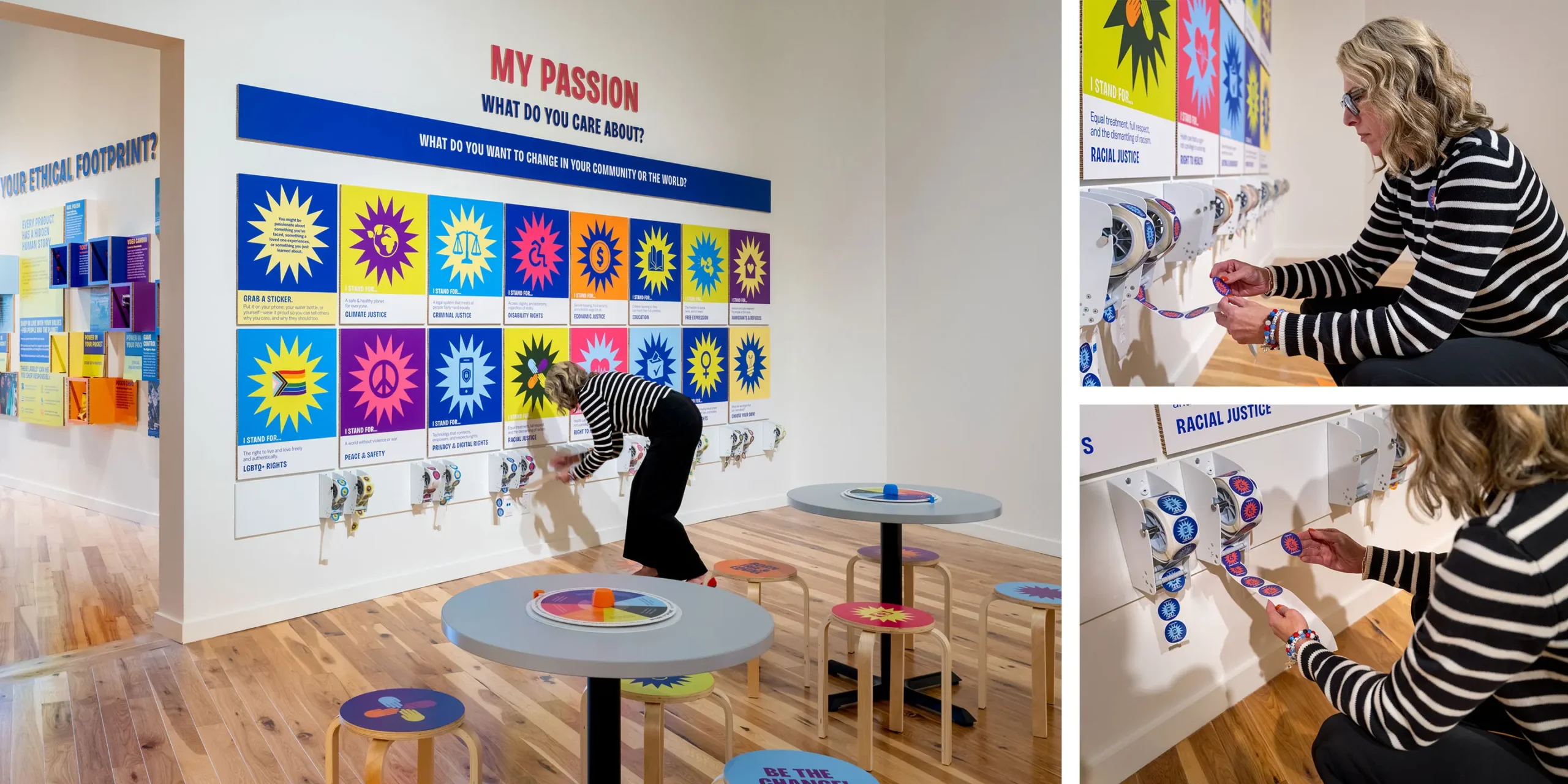 Changemaker Quiz: An interactive assessment helping visitors identify their personal advocacy style.